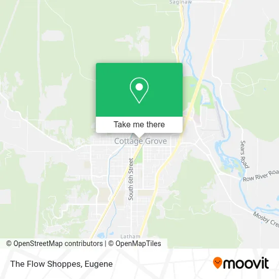 The Flow Shoppes map
