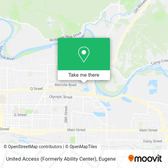 United Access (Formerly Ability Center) map