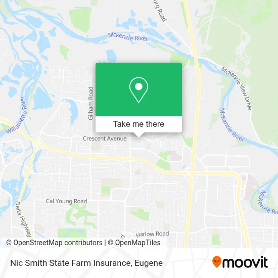 Nic Smith State Farm Insurance map