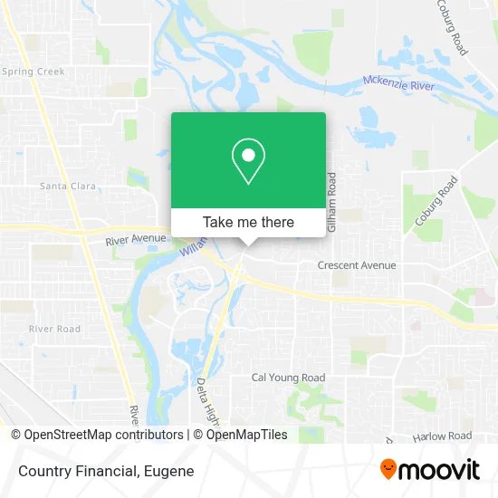 Country Financial map