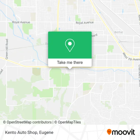 Kento Auto Shop map