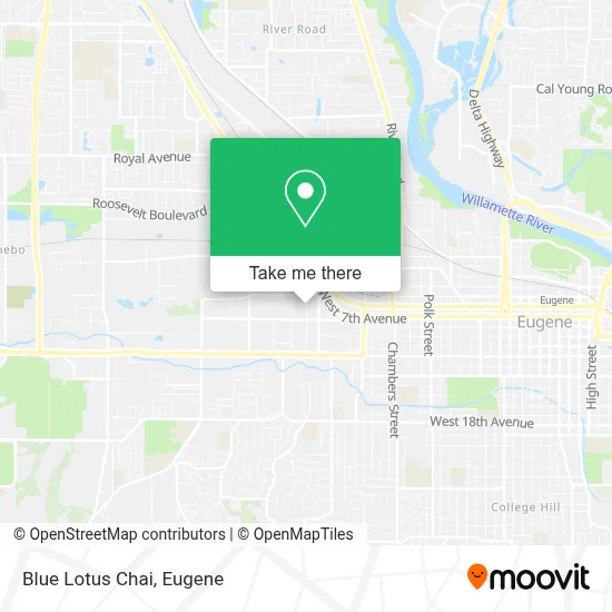 Blue Lotus Chai map