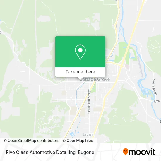 Five Class Automotive Detailing map