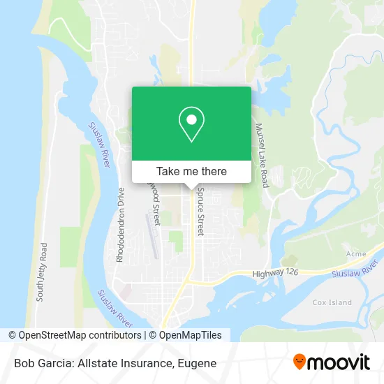 Bob Garcia: Allstate Insurance map