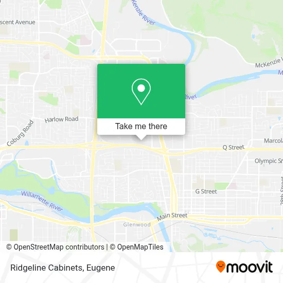 Ridgeline Cabinets map