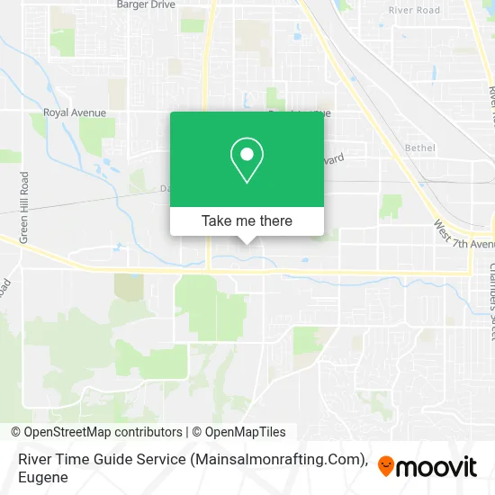 River Time Guide Service (Mainsalmonrafting.Com) map