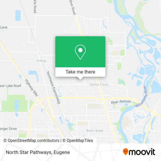 North Star Pathways map