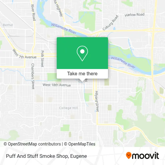Puff And Stuff Smoke Shop map