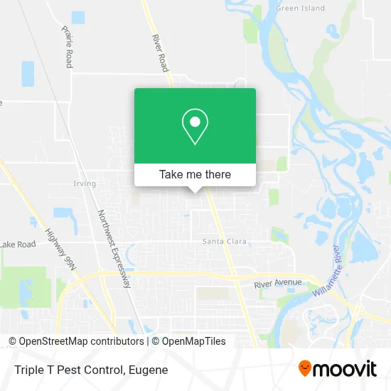 Triple T Pest Control map