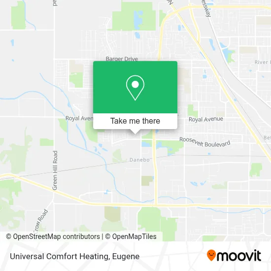 Universal Comfort Heating map