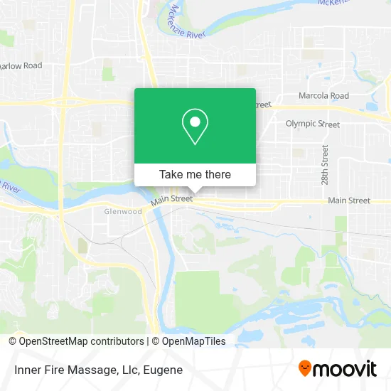 Inner Fire Massage, Llc map