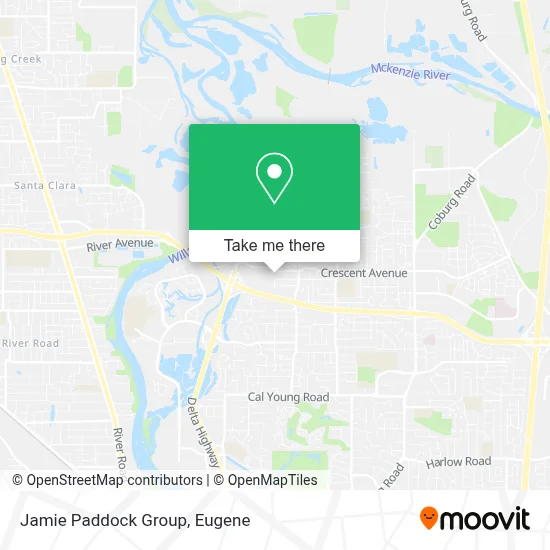 Jamie Paddock Group map