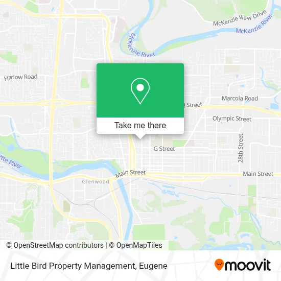 Little Bird Property Management map
