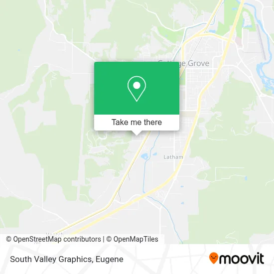 South Valley Graphics map