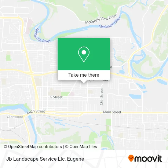 Jb Landscape Service Llc map
