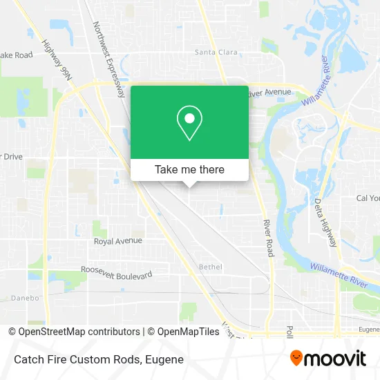 Catch Fire Custom Rods map