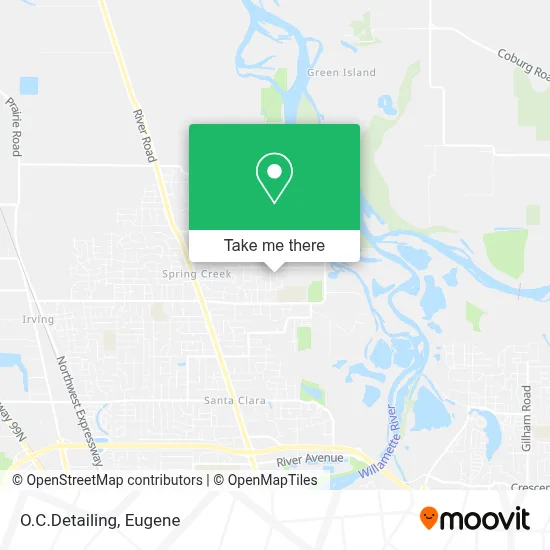 O.C.Detailing map