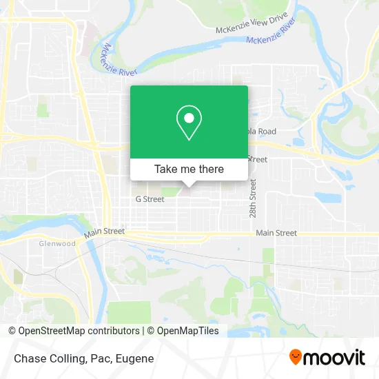 Chase Colling, Pac map