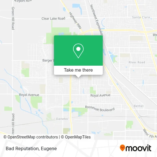 Bad Reputation map