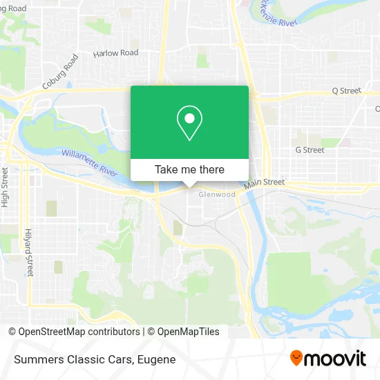 Summers Classic Cars map