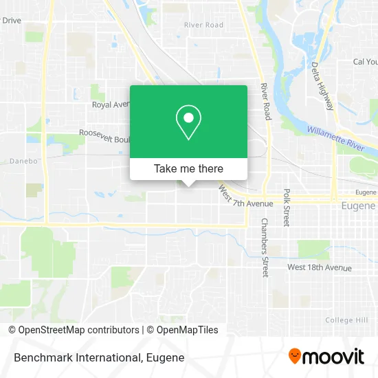 Benchmark International map