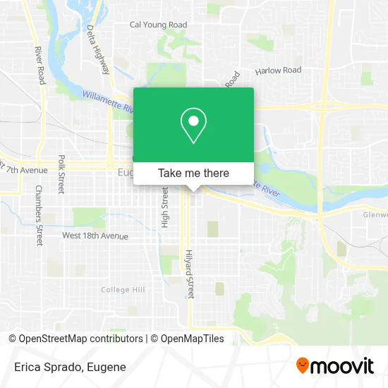 Erica Sprado map