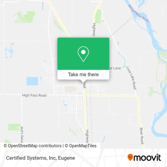 Certified Systems, Inc map
