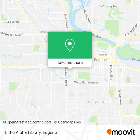 Little Aloha Library map