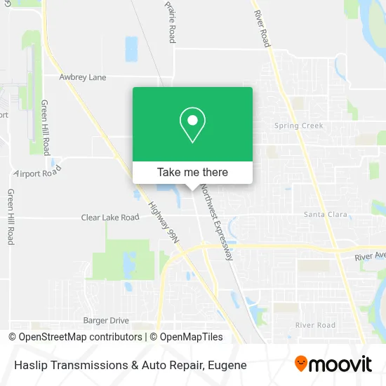 Haslip Transmissions & Auto Repair map