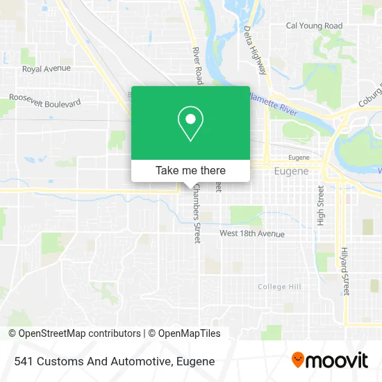 541 Customs And Automotive map