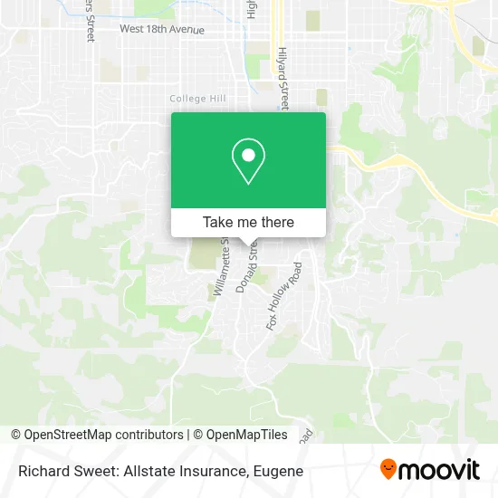 Richard Sweet: Allstate Insurance map
