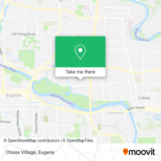 Mapa de Chase Village
