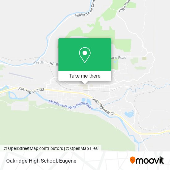 Oakridge High School map