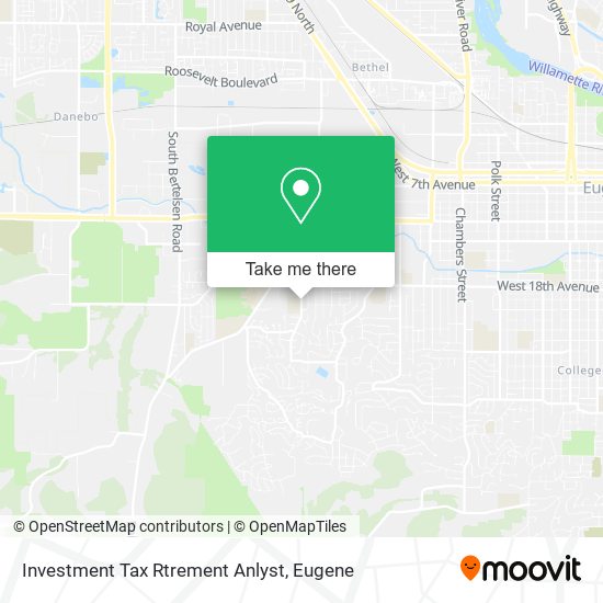 Investment Tax Rtrement Anlyst map