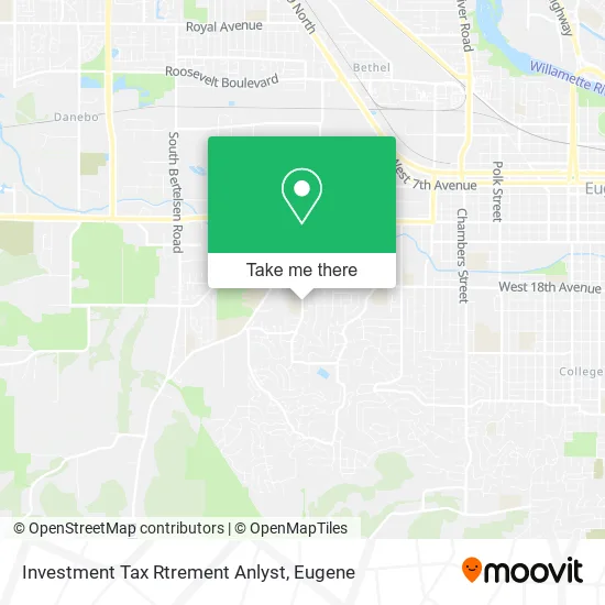Mapa de Investment Tax Rtrement Anlyst