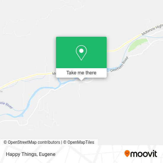 Happy Things map