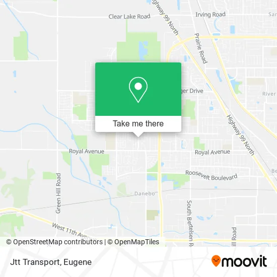 Jtt Transport map