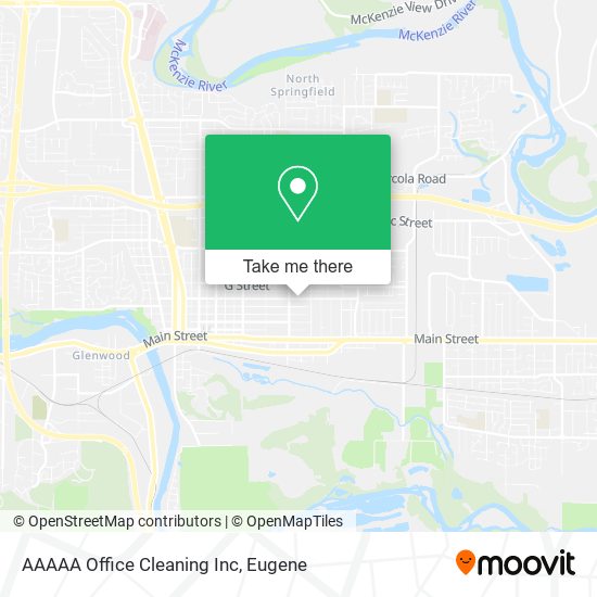 AAAAA Office Cleaning Inc map