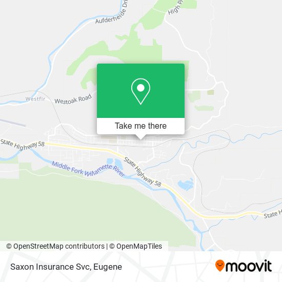 Saxon Insurance Svc map