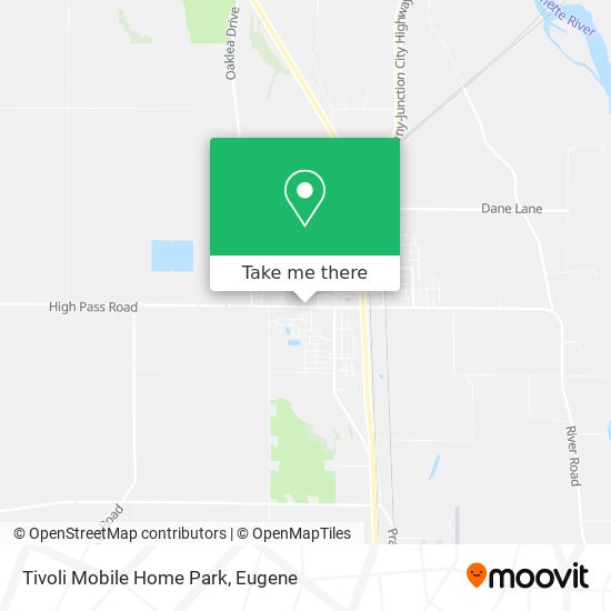 Tivoli Mobile Home Park map