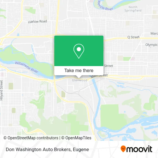 Mapa de Don Washington Auto Brokers