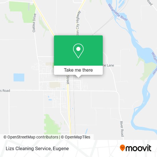 Mapa de Lizs Cleaning Service