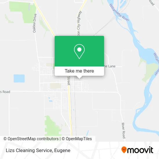 Lizs Cleaning Service map