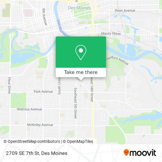 Mapa de 2709 SE 7th St