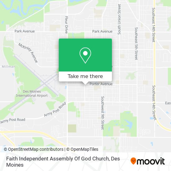 Mapa de Faith Independent Assembly Of God Church