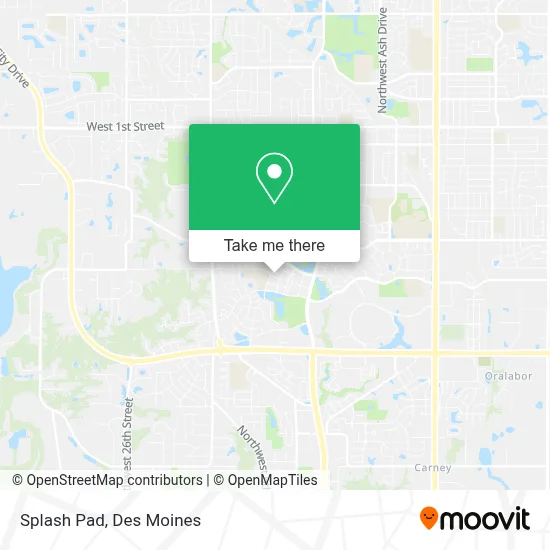Splash Pad map