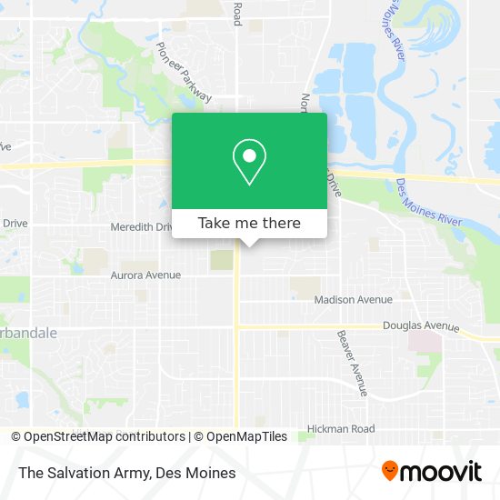 Mapa de The Salvation Army
