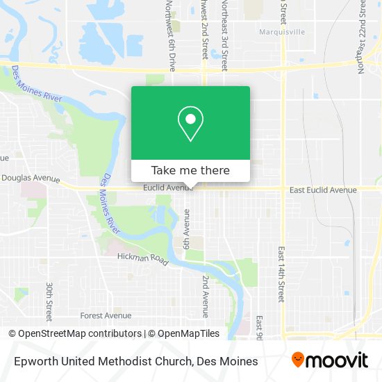 Epworth United Methodist Church map