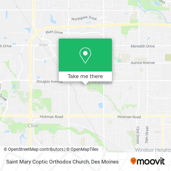 Mapa de Saint Mary Coptic Orthodox Church