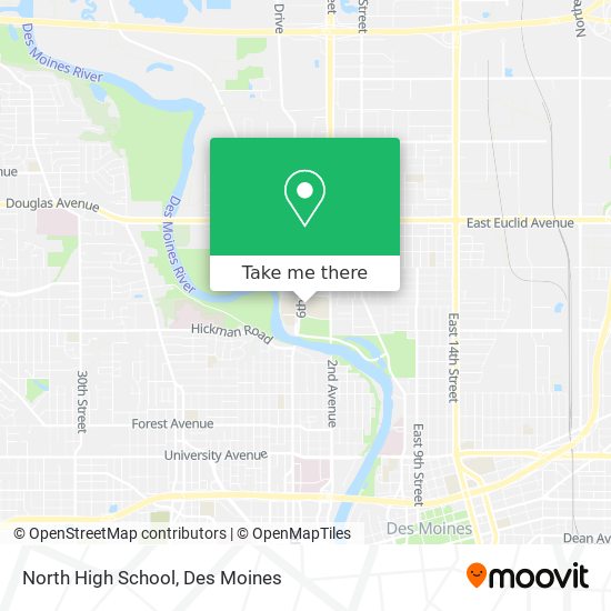 North High School map